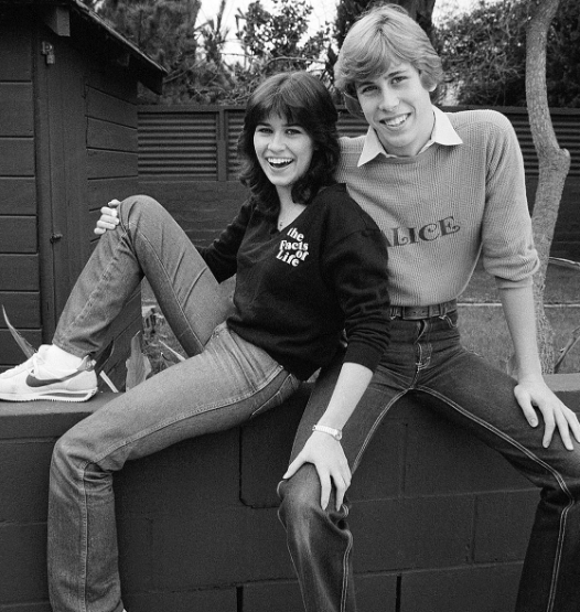 Philip with his sister Nancy McKeon in his early teenage. 